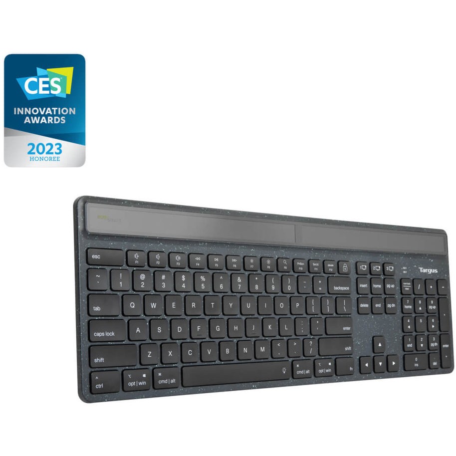 Tastierë Pa kabllo TARGUS EcoSmart Antimicrobial / QWERTY Nordic Layout / Bluetooth 5.0 / RGB – Zezë - Figura 5