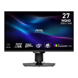 Monitor Gaming MSI MAG 274QPFDE X30MV / 27" / Wide Quad HD Rapid VA / LCD / 300 Hz / 0.5 ms / HDMI+DP - Zezë