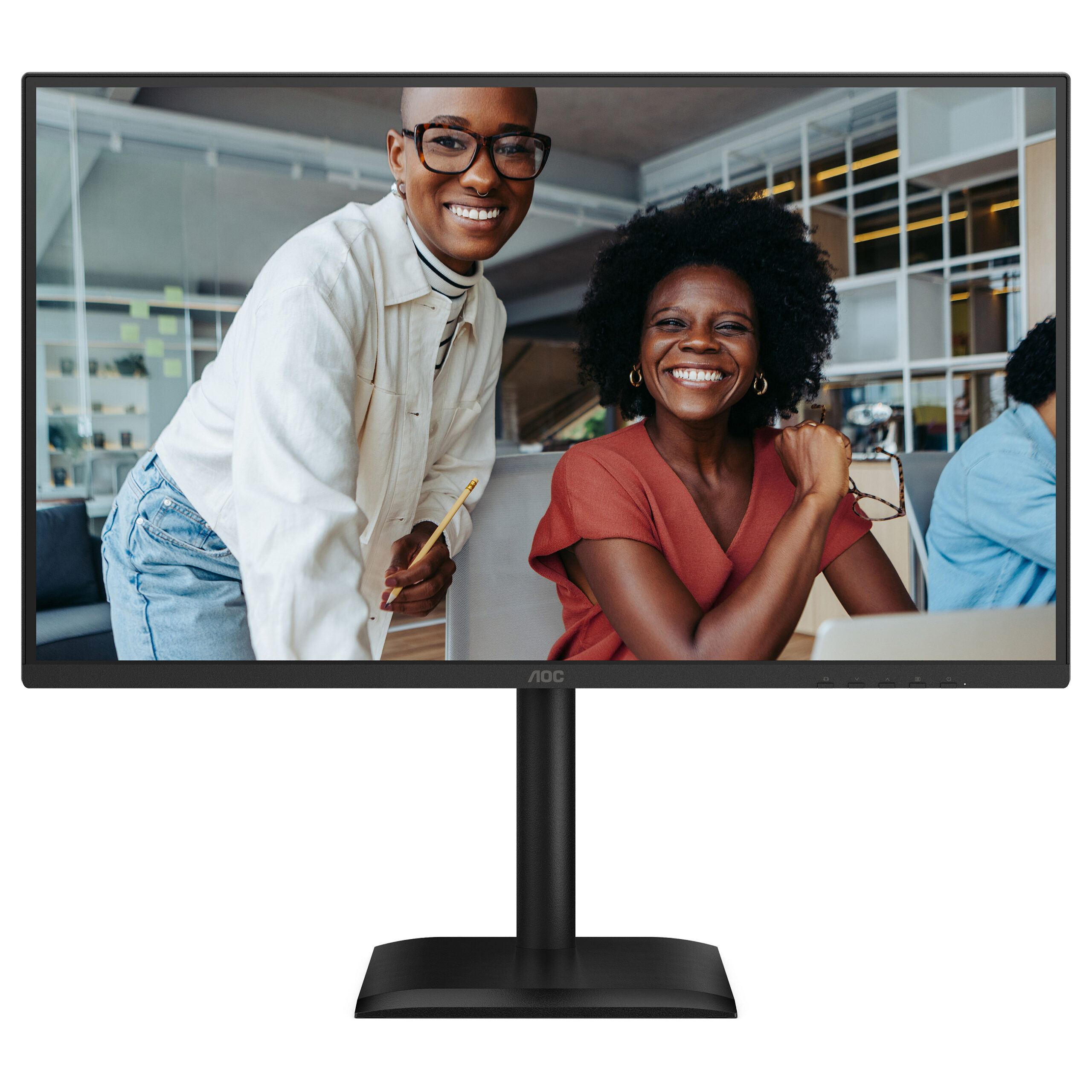 Monitor AOC Q27E4U / 27" / Quad HD IPS / LED / 120 Hz / 4 ms / HDMI+USB+DP - Zezë - Figura 2