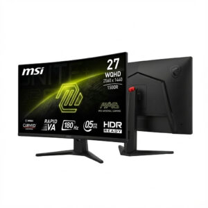 Monitor Gaming TFT MSI MAG 274CQFDE / 27" / WQHD Rapid VA / 180 Hz / 0.5 ms / HDMI+DP - Zezë