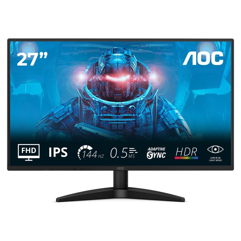 Monitor Gaming AOC 27B36X / 27" / Full HD IPS LED / 144 Hz / 0.5ms / HDMI + DP - Zezë