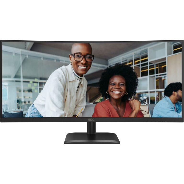 Monitor AOC CU34E4CV / 34" / UltraWide Quad HD VA LCD / 120 Hz / 4ms / USB + USB-C + HDMI + DP / Curved - Zezë