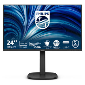 Monitor Philips 24B2N3200D/00 / 24.1"/ WUXGA IPS AG / LCD / 100Hz / 4ms / USB + VGA + HDMI + DisplayPort + HDCP - Zezë