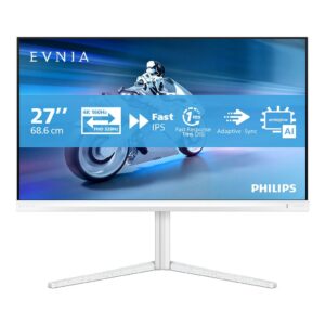Monitor Gaming Philips 27M2N5901A/00 / 27" / 4K Ultra HD Fast IPS LCD / 320 Hz / 1ms / USB + USB-C + HDMI + DP - Bardhë