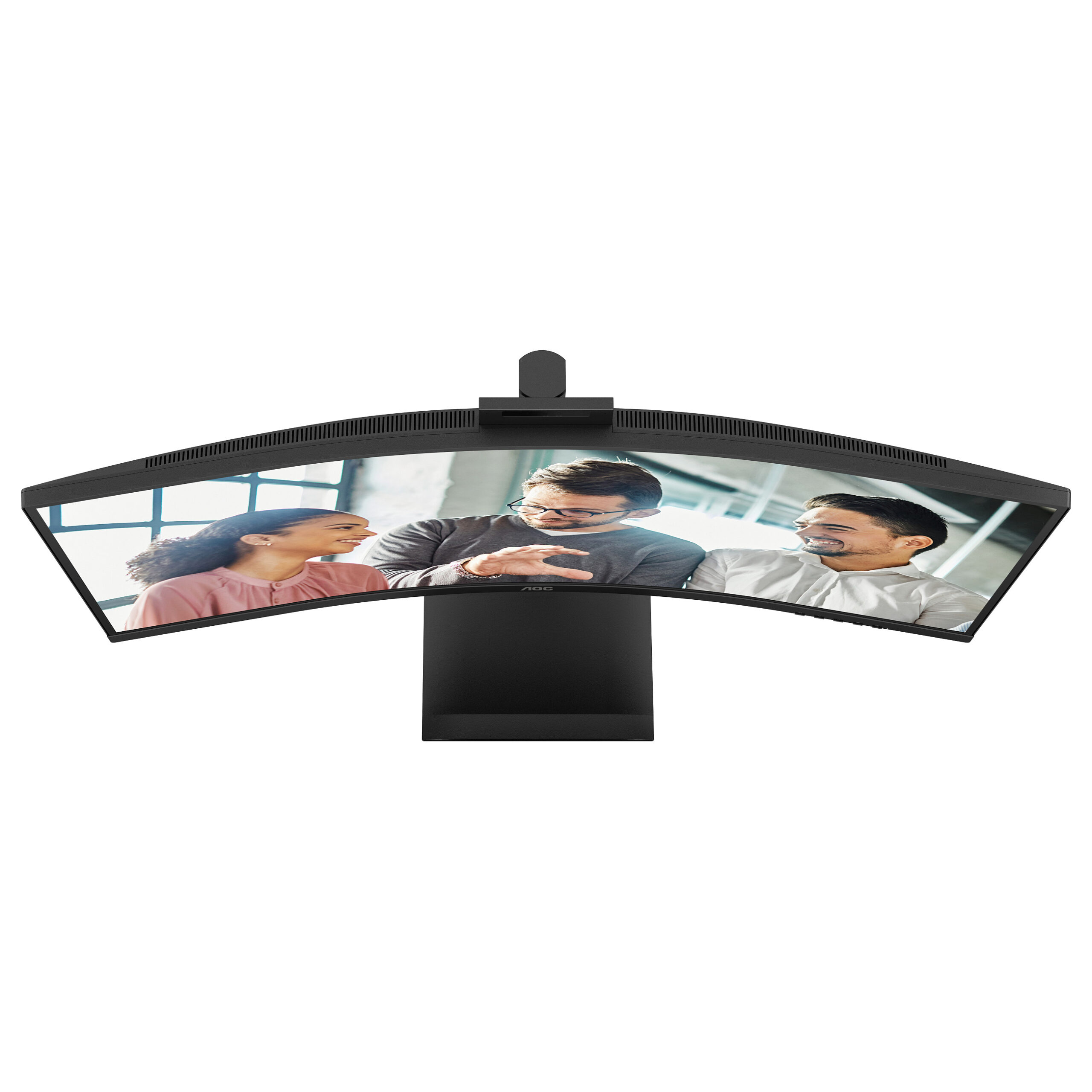 Monitor AOC CU34E4CV / 34"/ UltraWide Quad HD VA / LED / Curved / 120 Hz / 4 ms / HDMI+USB+DP+HDCP - Zezë - Figura 3