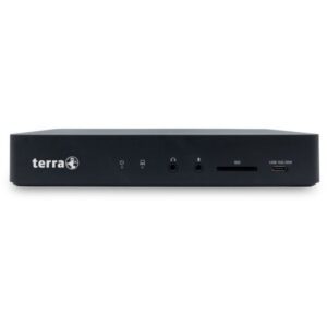Docking Station WORTMANN TERRA MOBILE 810 USB-C Triple 4K (përfshin 135W PSU dhe Kabllo USB-C) - Zezë