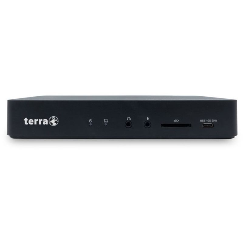 Docking Station WORTMANN TERRA MOBILE 810 USB-C Triple 4K (përfshin 135W PSU dhe Kabllo USB-C) - Zezë