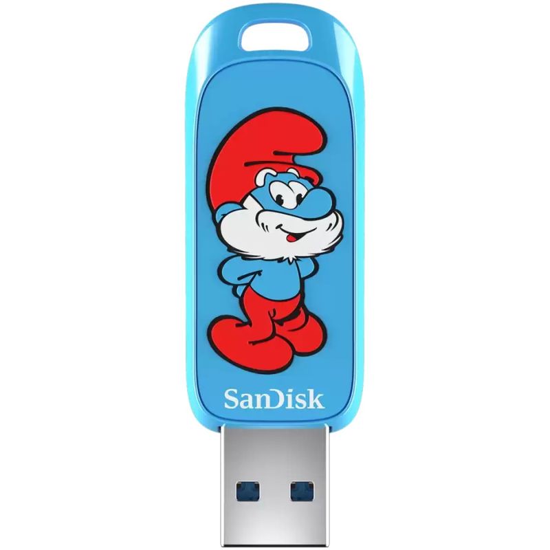 USB Flash Drive / Brainy Smurf Edition / 64GB / USB-A 3.2 Gen 1 / 130MB/s