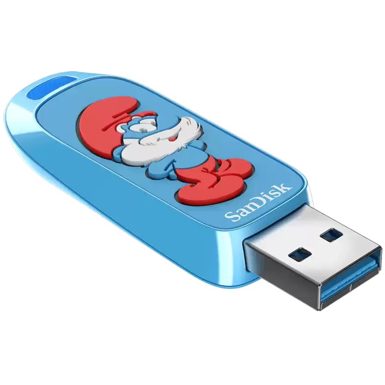 USB Flash Drive Papa Smurf / 128GB / USB 3.2 / Gen 1 / 130MB/s - Figura 2