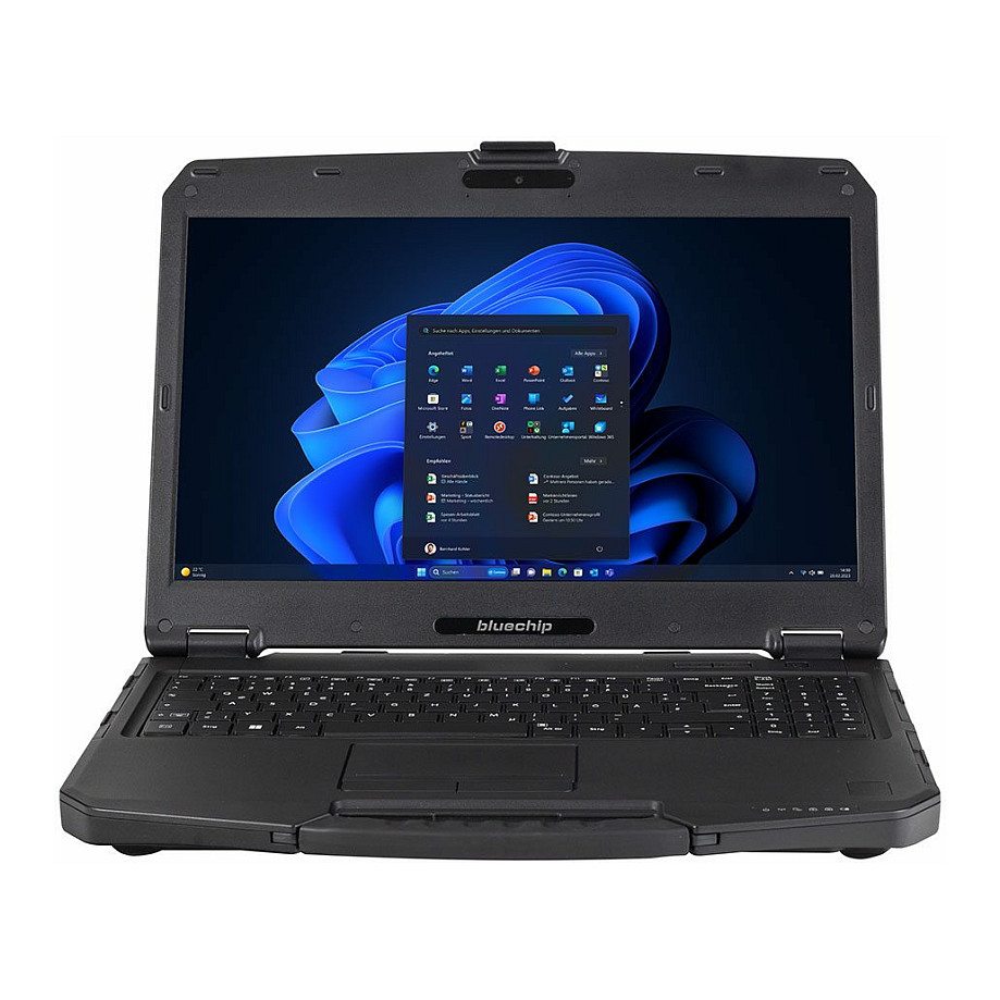 Laptop bluechip TRAVELline B15W59 / i5-1235U / 16GB DDR5 / 500GB / 15.6" Full HD AG / Intel Iris Xe Graphics - Zezë