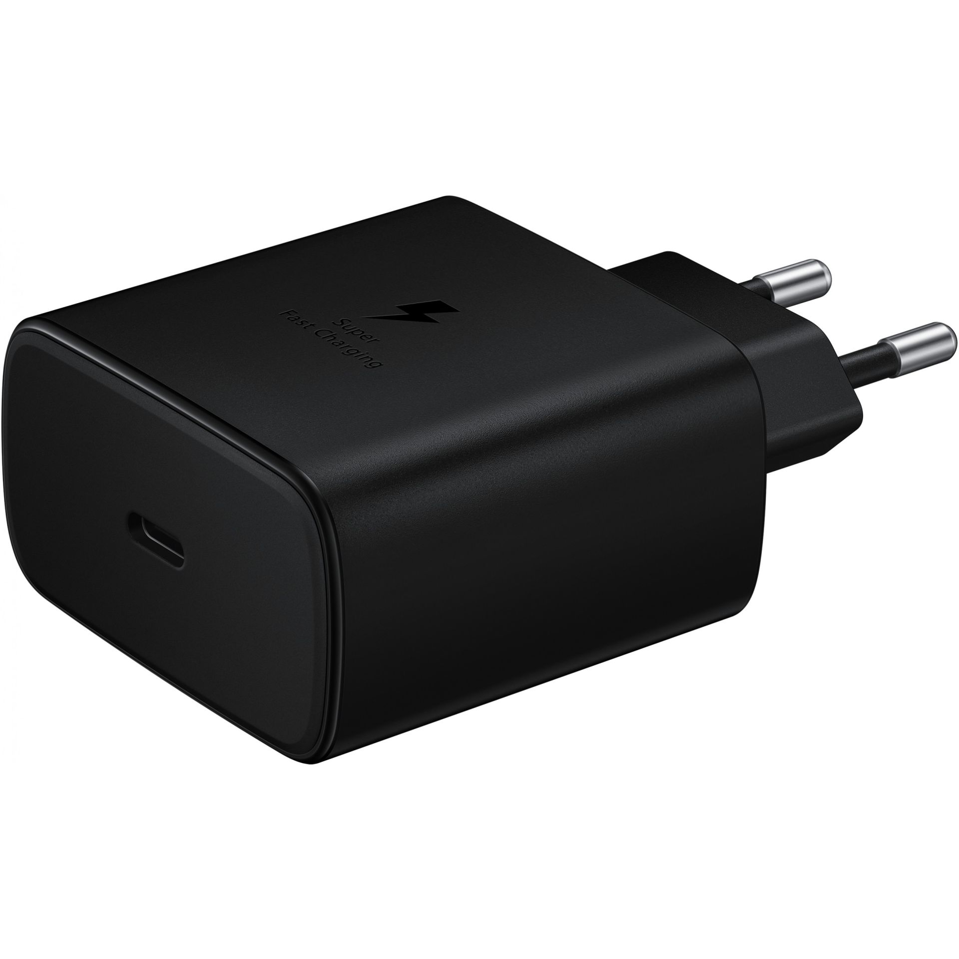 Aksesorë për telefon Quick Charger Samsung EP-TA845 / 45W / Me Kabllo USB-C DA705 - Zezë - Figura 2
