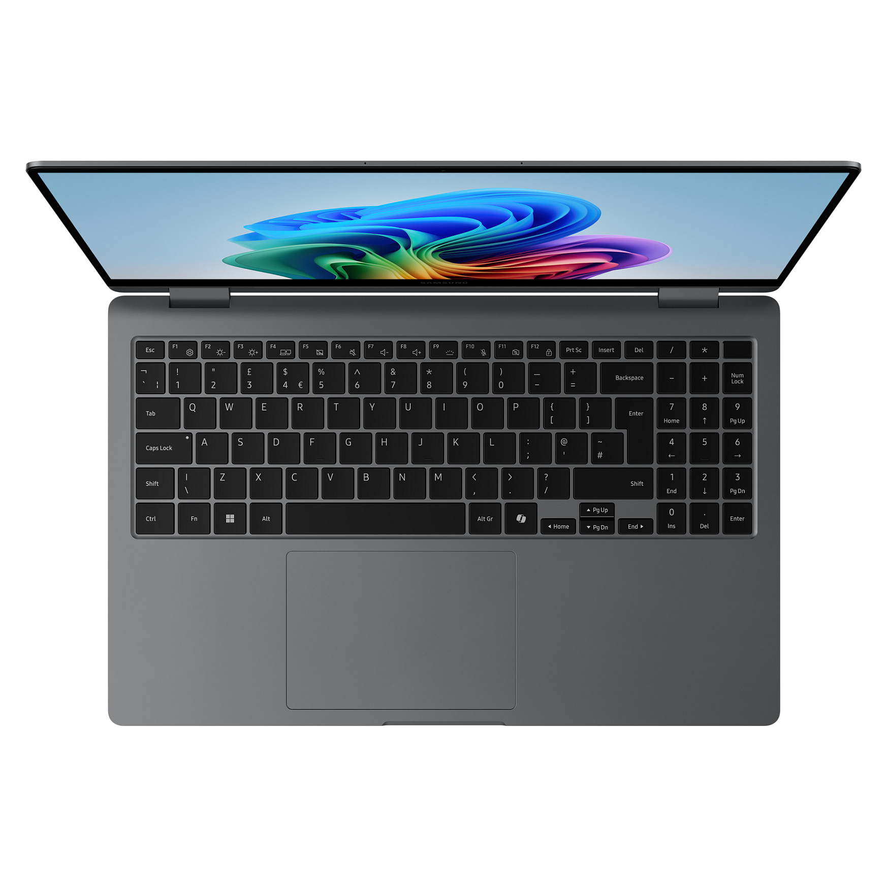 Laptop Samsung Galaxy Book5 360 / Ultra 7 256V / 16GB LPDDR5x / 1TB / 15.6' Full HD AMOLED Touch / Intel Arc Graphics 140V - Gri - Figura 2