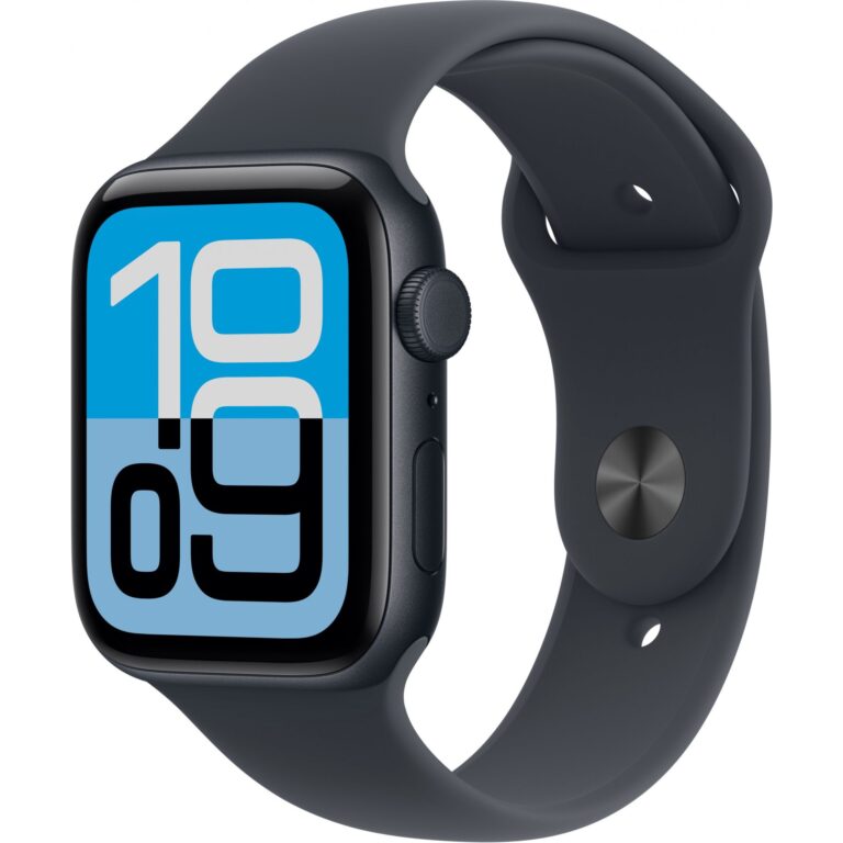 Apple Watch SE GPS + Cellular 44mm – Midnight Aluminium Case with Midnight Sport Band (S/M)