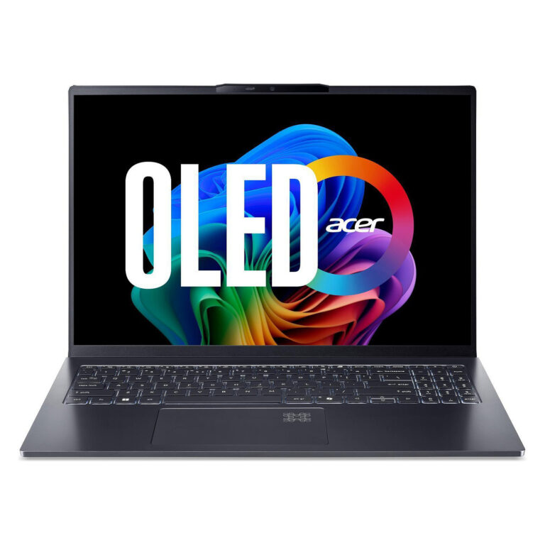 Laptop Acer Swift Go 16 AI OLED SFG16-61-R6QV / Ryzen AI 7 350 / 32GB LPDDR5x / 1TB / 16" WUXGA+ OLED 120Hz / AMD Radeon 860M - Gri