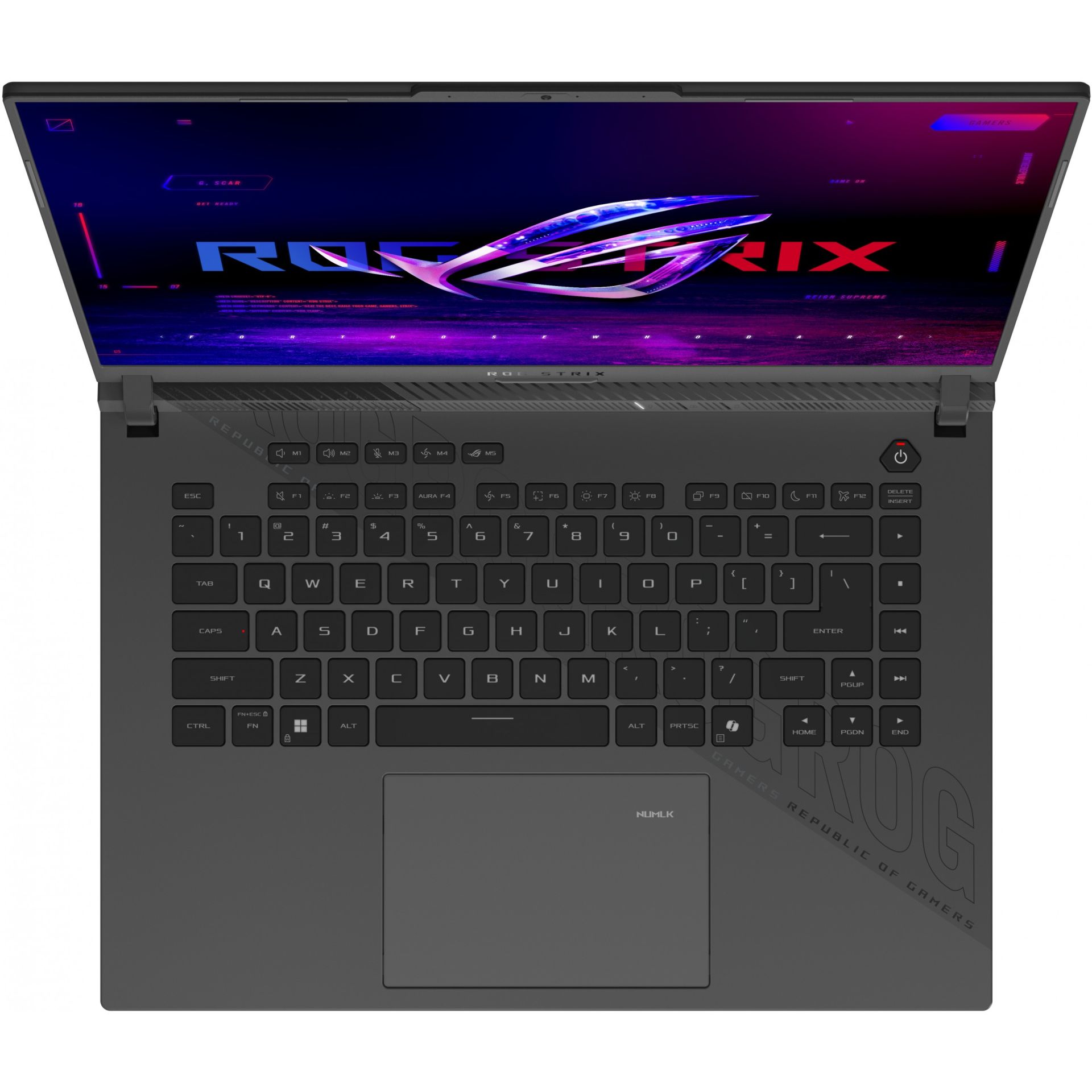 Laptop Gaming ASUS ROG Strix G16 G614FM-RV027W / Ryzen 9-9955HX / 16GB DDR5 / 1TB / 16" WUXGA IPS / RTX 5060 8GB / Gri - Figura 3
