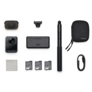 Kamerë digjitale DJI Osmo 360 Adventure Combo – Zezë 8