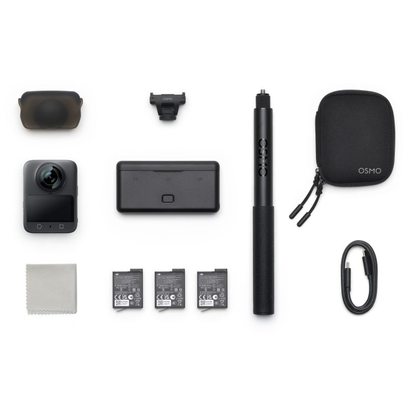 Kamerë digjitale DJI Osmo 360 Adventure Combo - Zezë - Figura 3