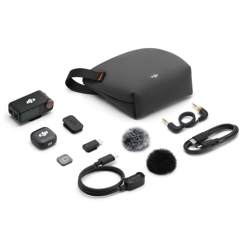 Mikrofon DJI Mic 3 (1 Transmitter + 1 Receiver) - Zezë - Figura 2