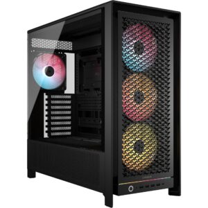 Kasë Midi CORSAIR Frame 5000D RS ARGB / ATX Gaming Tower - Zezë