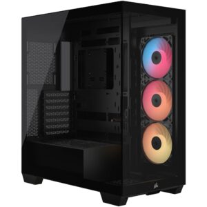 Kasë Midi CORSAIR 3500X RSR ARGB (Tempered Glass) – Zezë