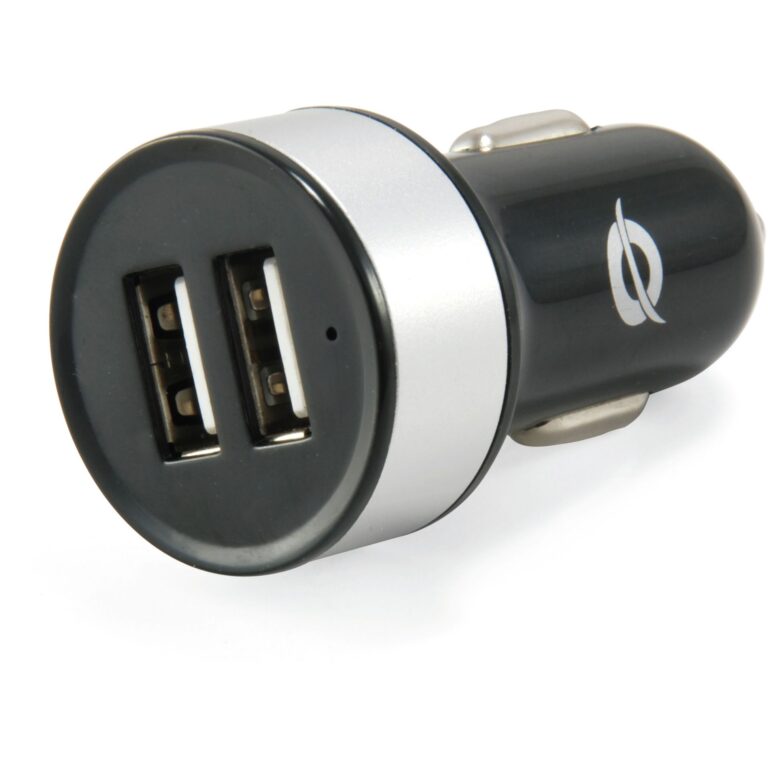 Conceptronic 2-Port USB Car Charger / 2x USB-A / 10.5W – Zezë