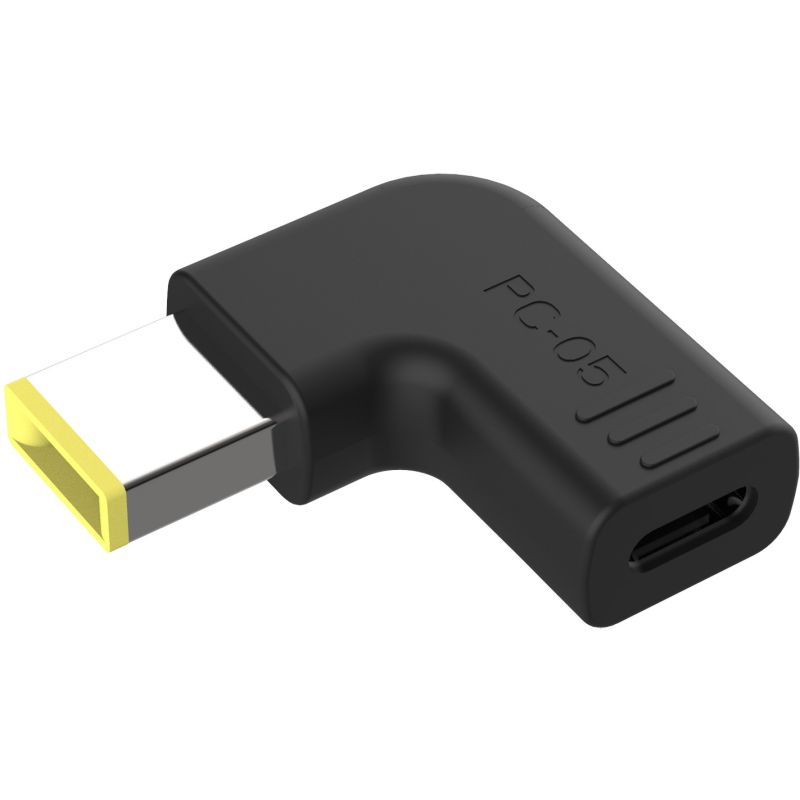 Aksesorë për telefon Conceptronic USB-C PD 100W to Lenovo/Universal Adapter 5.5x2.5mm / 18–20V – Zezë