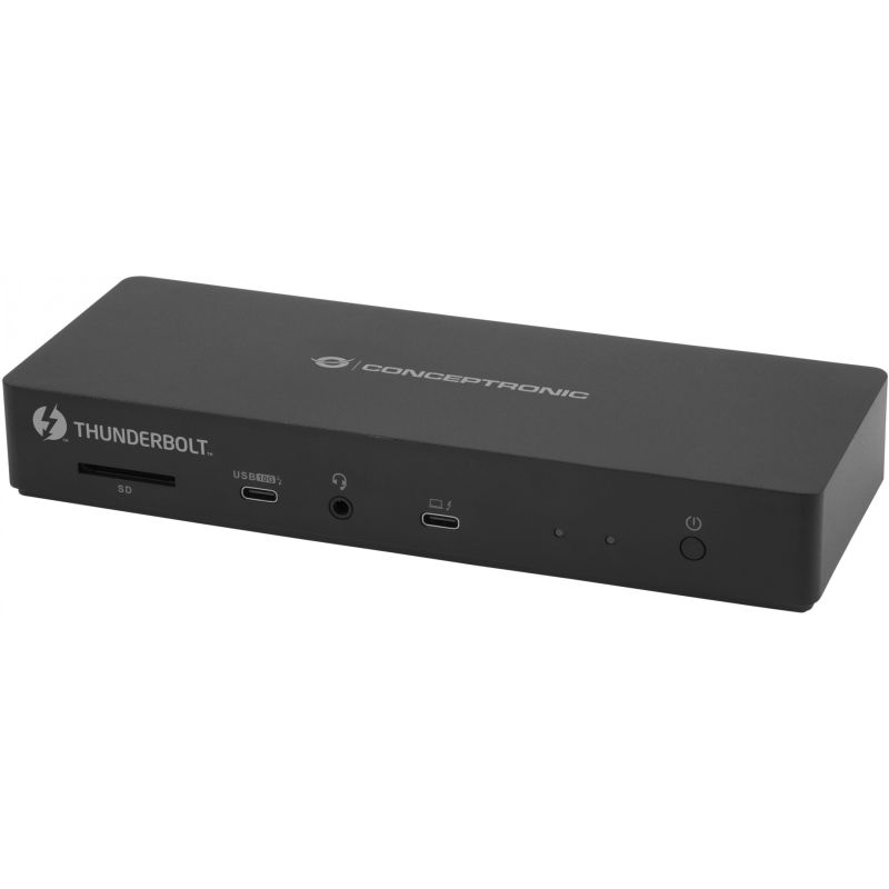 Docking Station CONCEPTRONIC 13-në-1 USB-C në HDMI/2xUSB-A/2xUSB-C 96W - Zezë - Figura 2