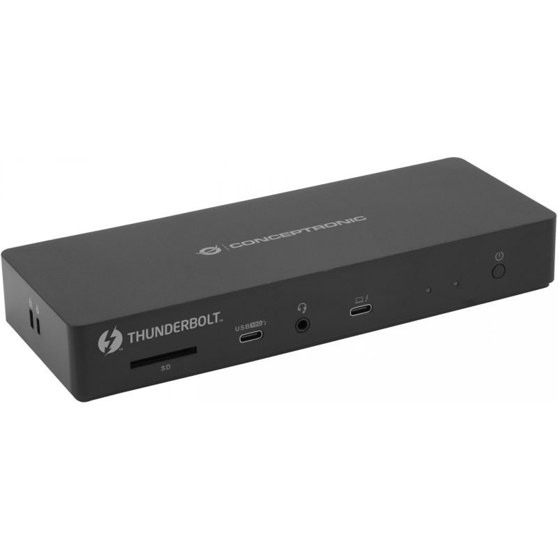 Docking Station CONCEPTRONIC 13-në-1 USB-C në HDMI/2xUSB-A/2xUSB-C 96W - Zezë - Figura 3