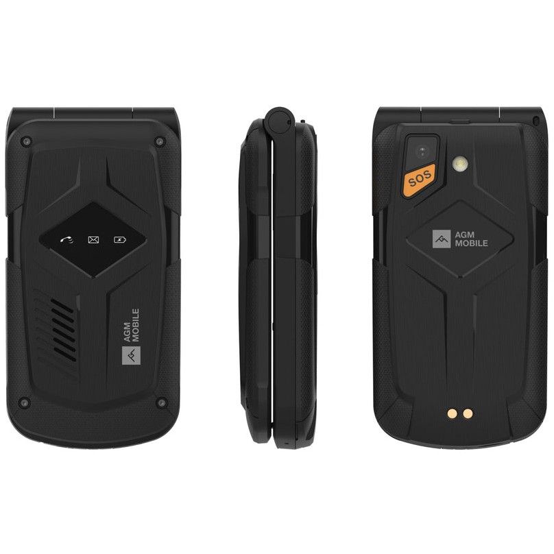 Telefon i thjeshtë AGM Mobile M10 4G, IP68/IP69K /MIL-STD-810H -Zezë - Figura 2