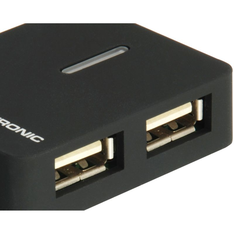 HUB Conceptronic / 4‑Port / USB‑A 2.0 → 4x USB‑A 2.0 / Bus‑Powered – Zezë - Figura 2