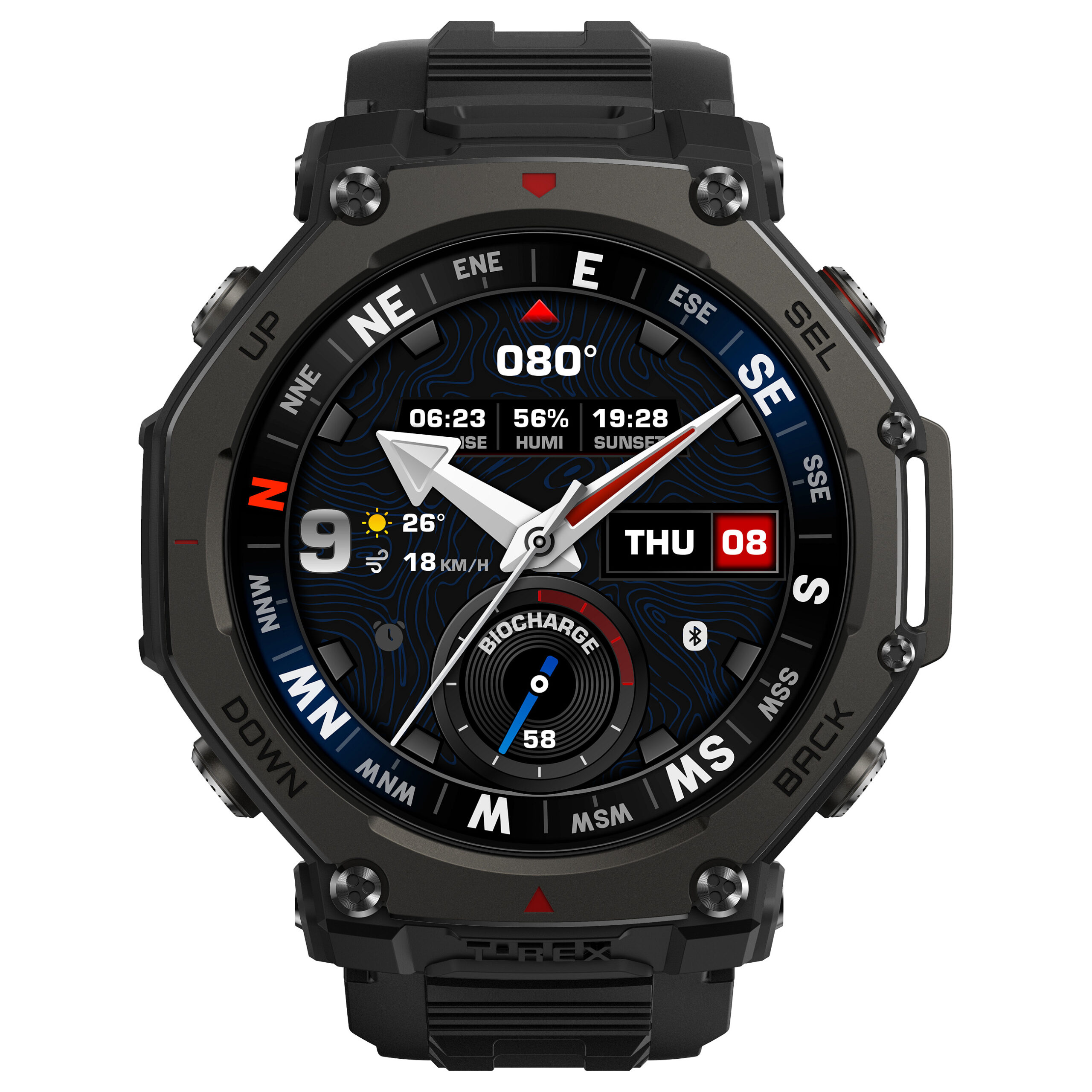 Orë e mençur Amazfit T-Rex 3 Pro / 48mm / 1.5" – Zezë - Figura 2