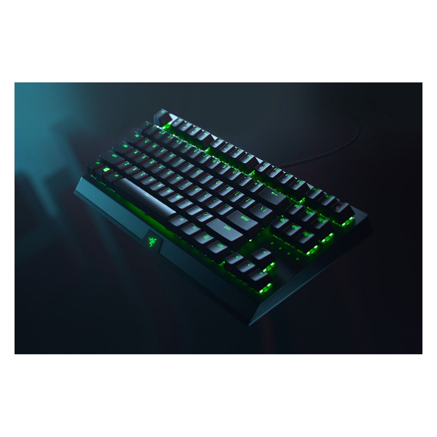 Tastierë Gaming Razer BlackWidow V3 Tenkeyless / Green Switch / Wired / QWERTY / US Language – Zezë - Figura 2