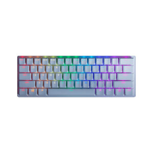 Tastierë Gaming Razer Huntsman Mini Mercury Edition / Red Switch / Wired / QWERTY / US Language – Bardhë