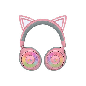 Kufje Gaming Razer Kraken Kitty V3 Pro Wireless - Rozë