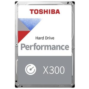 HDD të brendshëm Toshiba X300 Performance HDWR760UZSVA – Hard Drive – 6TB – Internal – 3.5" – SATA 6Gb/s – 7200 rpm – Cache: 512MB