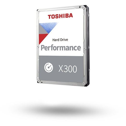 HDD të brendshëm Toshiba X300 Performance HDWR760UZSVA – Hard Drive – 6TB – Internal – 3.5" – SATA 6Gb/s – 7200 rpm – Cache: 512MB