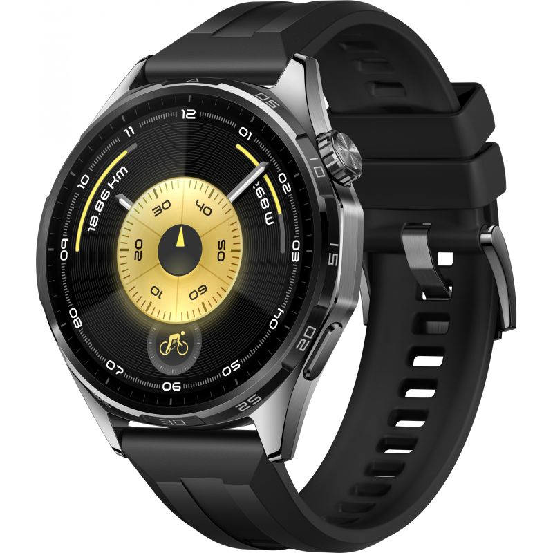 Orë e mençur Huawei WATCH GT6 46mm (Atum-B19F) – Zezë / Rrip fluoroelastomer - Figura 2