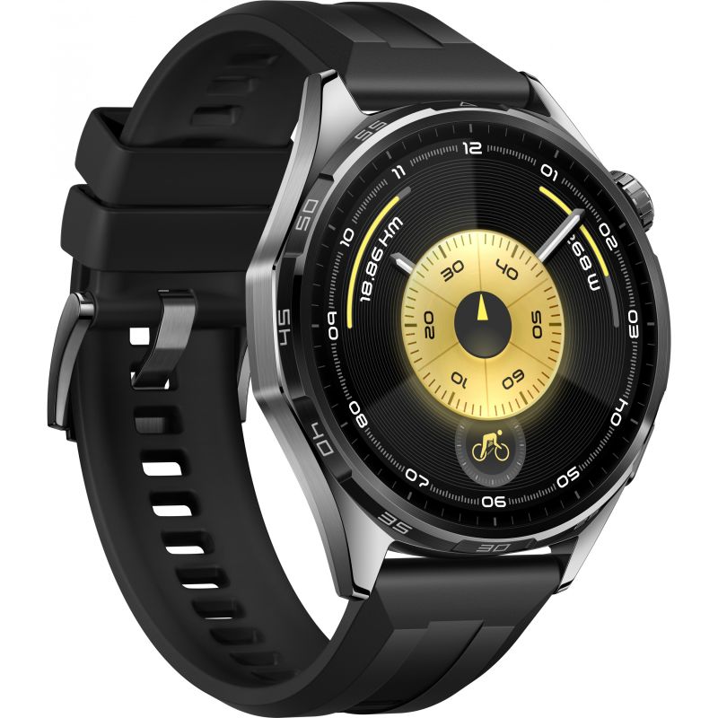 Orë e mençur Huawei WATCH GT6 46mm (Atum-B19F) – Zezë / Rrip fluoroelastomer - Figura 3