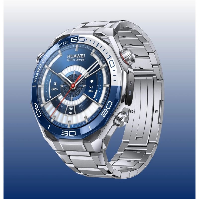 Orë e mençur HUAWEI WATCH Ultimate 2 (March-B29) – Blu & Bardhë / Rrip fluoroelastomer - Figura 5