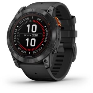 Orë e mençur Garmin Fenix 7X Pro Solar / 51mm – Zezë/Gri