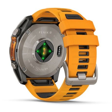 Orë e mençur Garmin Fenix 8 AMOLED Sapphire GPS Smartwatch 51mm – Grafit / Titanium - Figura 5
