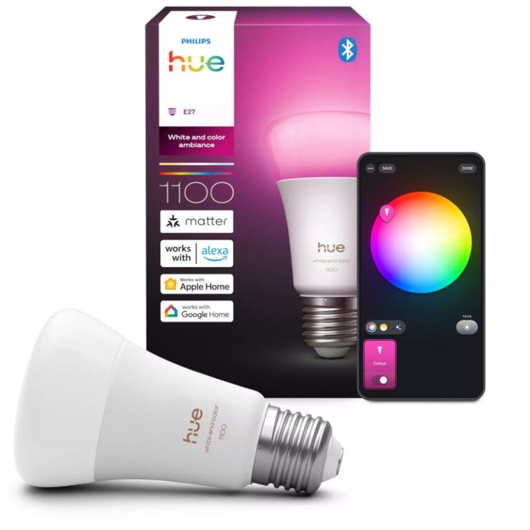 Dritat e mençura Philips Hue White and Color Ambiance E27 LED Bulb Single Pack / Equivalent to 75W