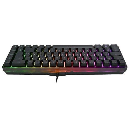 Tastierë Gaming Deltaco Gaming DK240 Mini USB Keyboard / RGB Backlight– Zezë