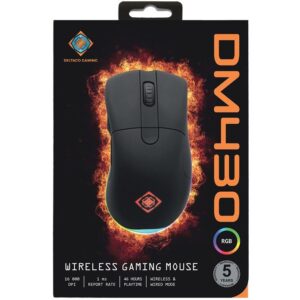 Maus Gaming / Deltaco / DM430 / Wireless – RGB – Zezë