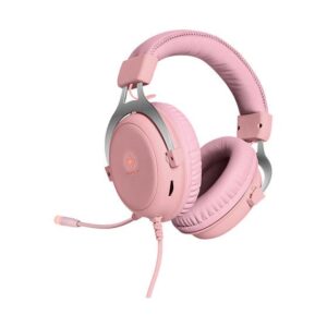 Kufje Gaming Deltaco Headset Stereo Klinke LED – Rozë 7