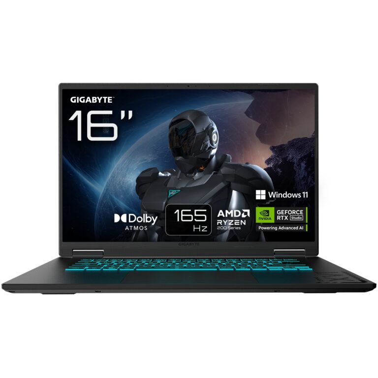 Laptop Gaming Gigabyte A16 3WH / AMD Ryzen™ 7 260 / 16GB DDR5-SDRAM / 1TB / 16" WUXGA IPS / NVIDIA GeForce RTX 5070 - Zezë