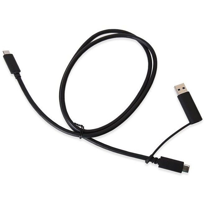 Kabllo USB WORTMANN USB-C/A për TERRA MOBILE Docking Station 800 - Zezë