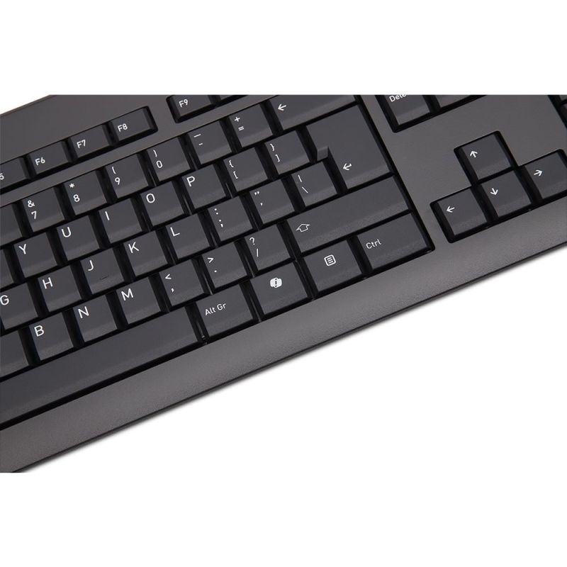 Tastierë Me kabllo Wortmann TERRA Keyboard 1500 / QWERTY US/EU / USB / 105 Tasten - Zezë - Figura 2