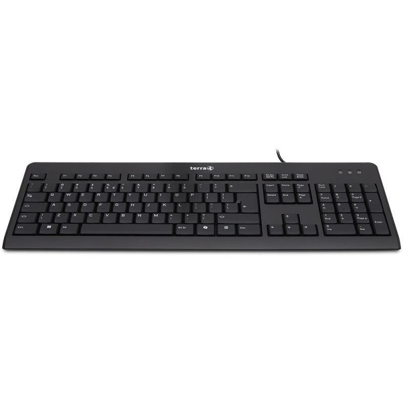Tastierë Me kabllo Wortmann TERRA Keyboard 1500 / QWERTY US/EU / USB / 105 Tasten - Zezë