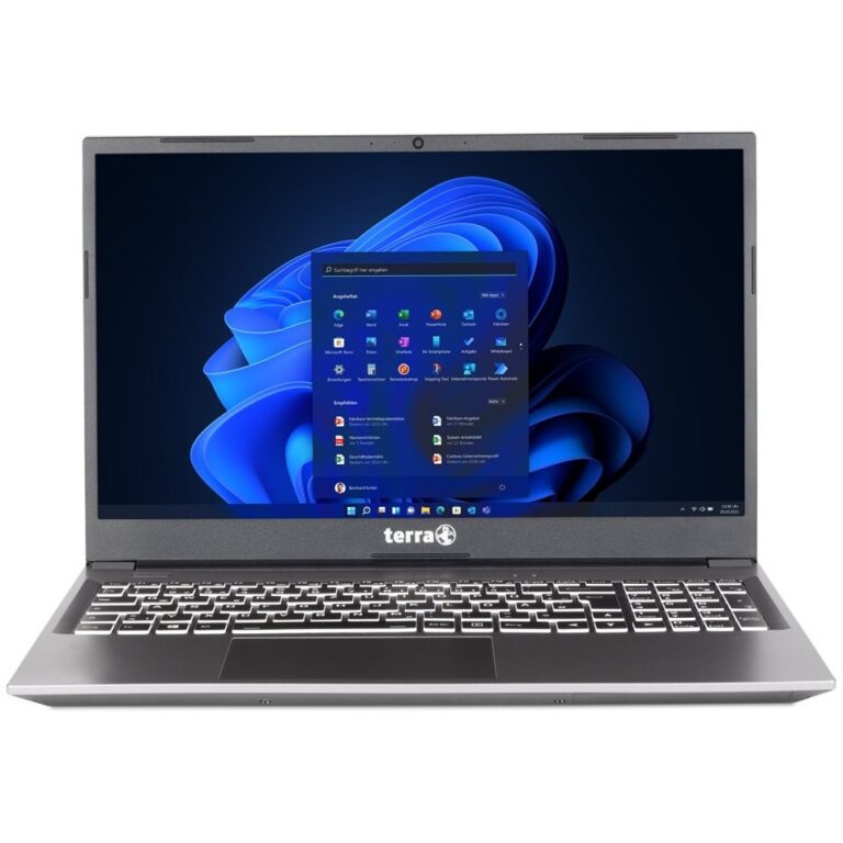 Laptop Wortmann TERRA MOBILE 1517 / Intel® Core™ i5-1235U / 16GB DDR4-SDRAM / 500GB / 15.6" Full HD LED / Intel Iris Xe Graphics - Gri
